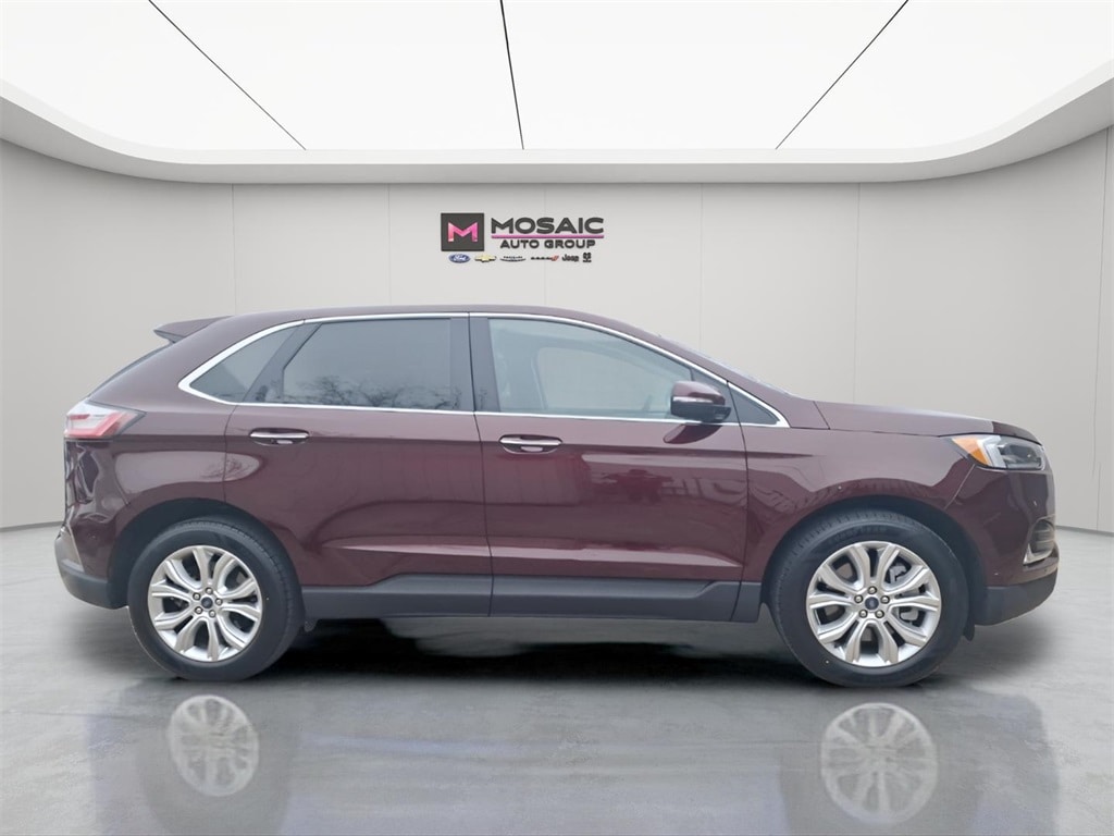 Used 2021 Ford Edge Titanium with VIN 2FMPK4K96MBA39221 for sale in Lake City, Minnesota