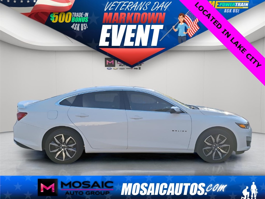 Used 2022 Chevrolet Malibu RS with VIN 1G1ZG5ST3NF204313 for sale in Lake City, Minnesota