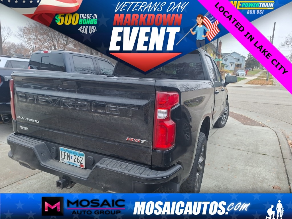 Used 2020 Chevrolet Silverado 1500 RST with VIN 3GCUYEED8LG236964 for sale in Lake City, Minnesota