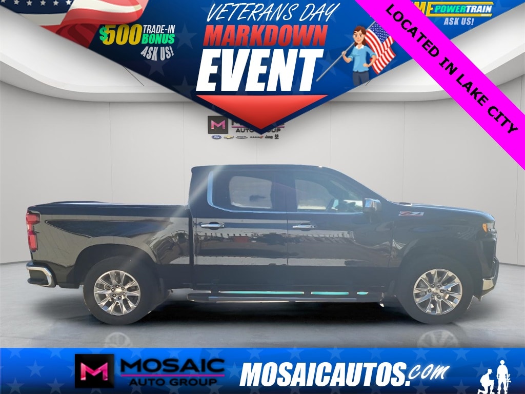 Used 2020 Chevrolet Silverado 1500 LTZ with VIN 1GCUYGEDXLZ373562 for sale in Lake City, Minnesota