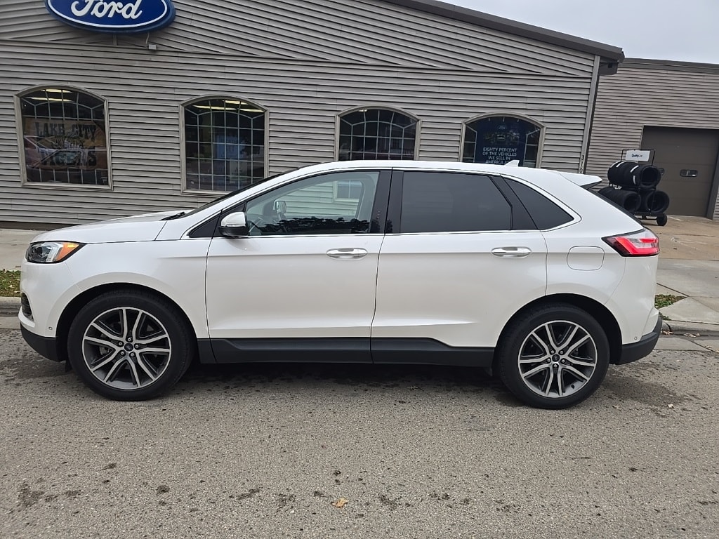 Used 2019 Ford Edge Titanium with VIN 2FMPK4K94KBB45762 for sale in Lake City, MN