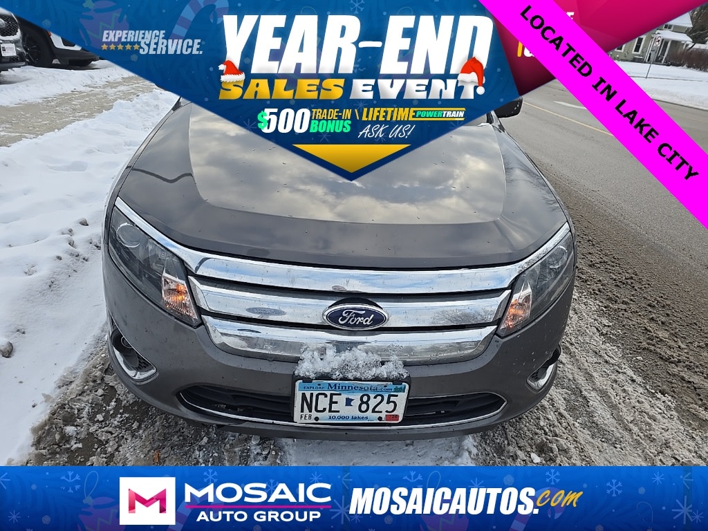 Used 2012 Ford Fusion SEL with VIN 3FAHP0JA6CR300528 for sale in Lake City, Minnesota