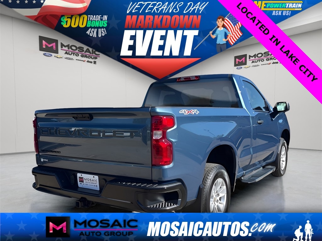 Used 2024 Chevrolet Silverado 1500 Work Truck with VIN 3GCNDAEK1RG318275 for sale in Lake City, Minnesota