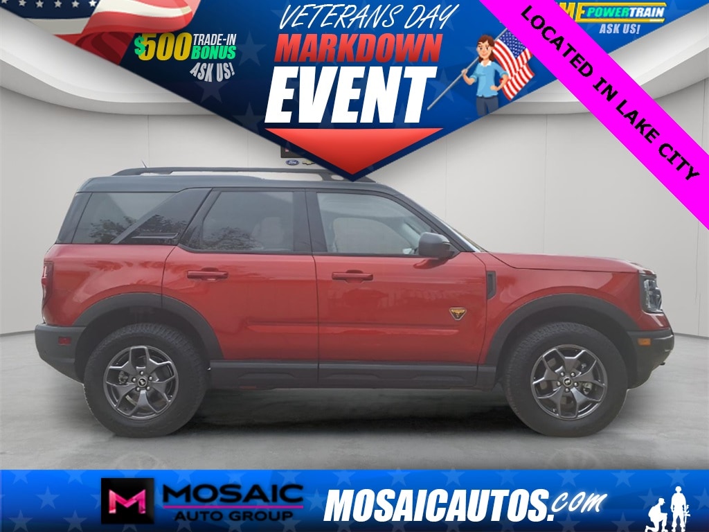 Used 2024 Ford Bronco Sport Badlands with VIN 3FMCR9D9XRRE98328 for sale in Lake City, Minnesota