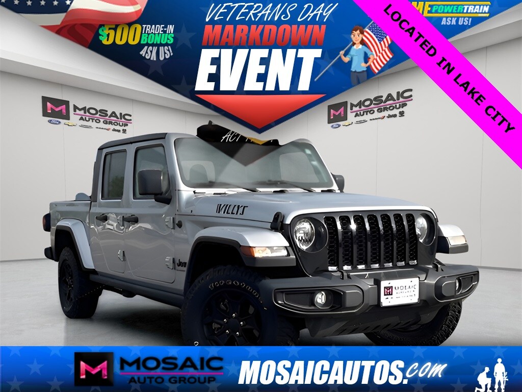 Used 2022 Jeep Gladiator Willys Truck