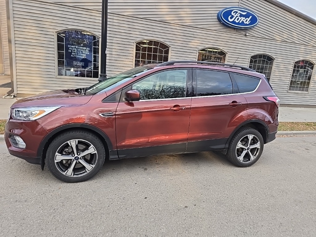 Used 2018 Ford Escape SEL with VIN 1FMCU9HD1JUB73707 for sale in Lake City, Minnesota