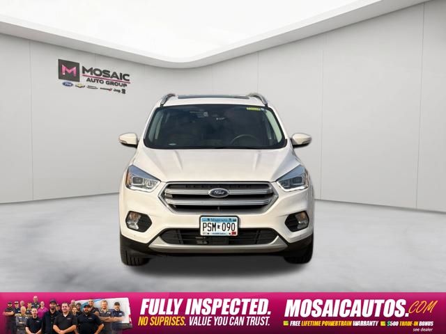 Used 2018 Ford Escape Titanium with VIN 1FMCU9J94JUA55933 for sale in Zumbrota, Minnesota