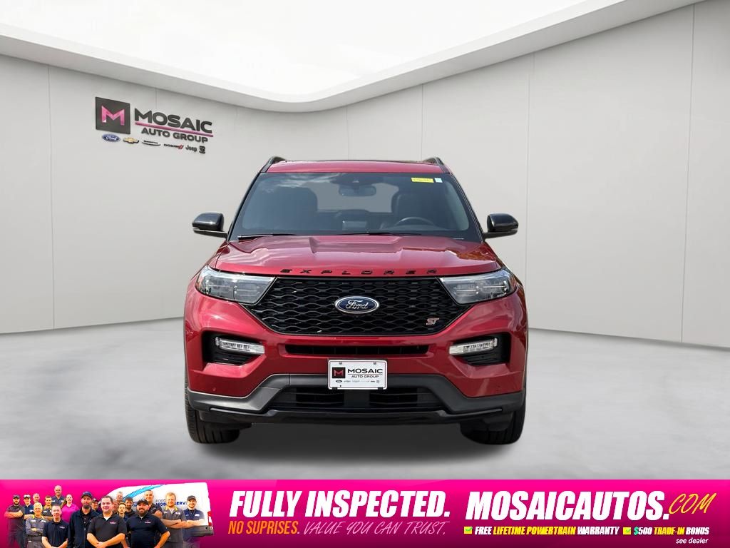 Used 2024 Ford Explorer ST with VIN 1FM5K8GC1RGA15248 for sale in Zumbrota, Minnesota