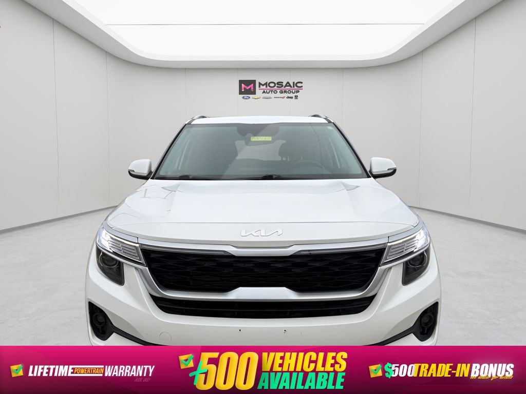 Used 2023 Kia Seltos EX with VIN KNDERCAAXP7460837 for sale in Zumbrota, Minnesota