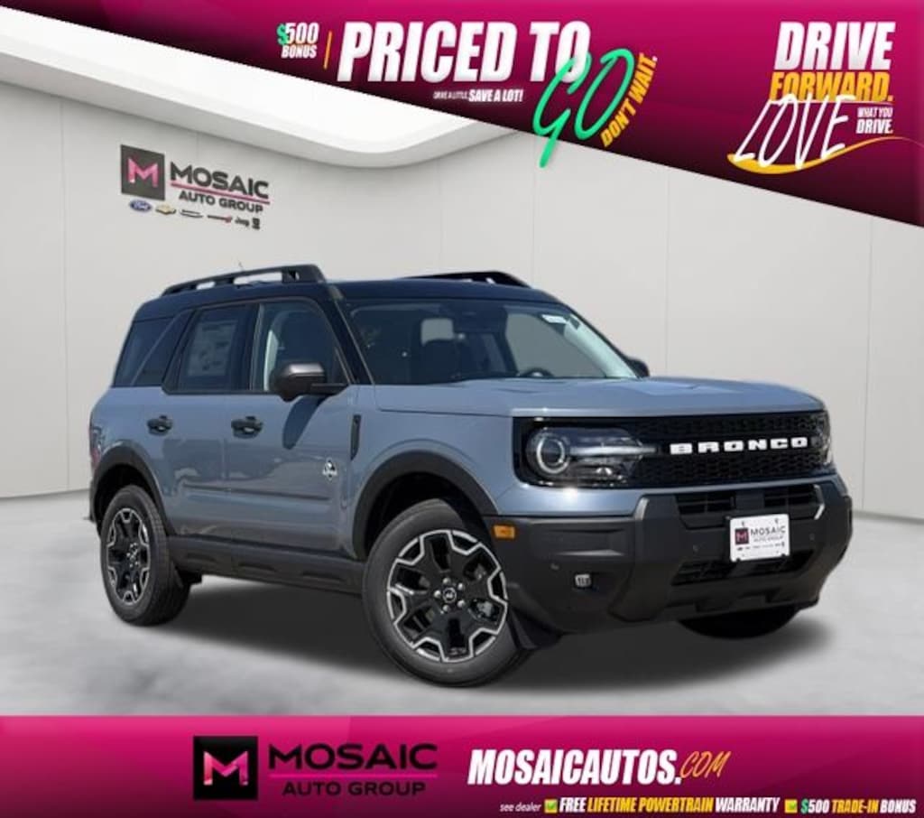New 2026 Ford Bronco Sport Outer Banks SUV