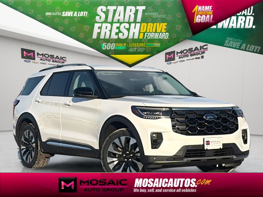 New 2026 Ford Explorer Platinum SUV