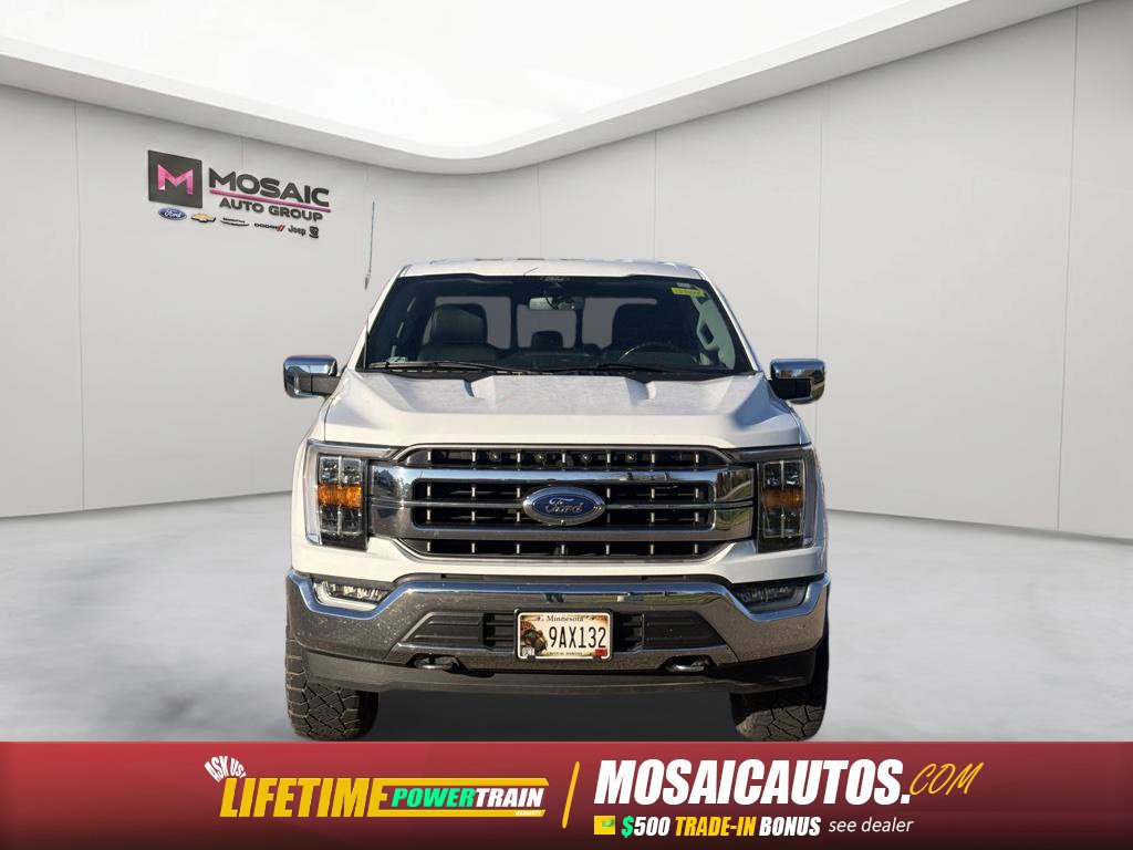 Used 2021 Ford F-150 Lariat with VIN 1FTFW1E51MKE65187 for sale in Zumbrota, Minnesota