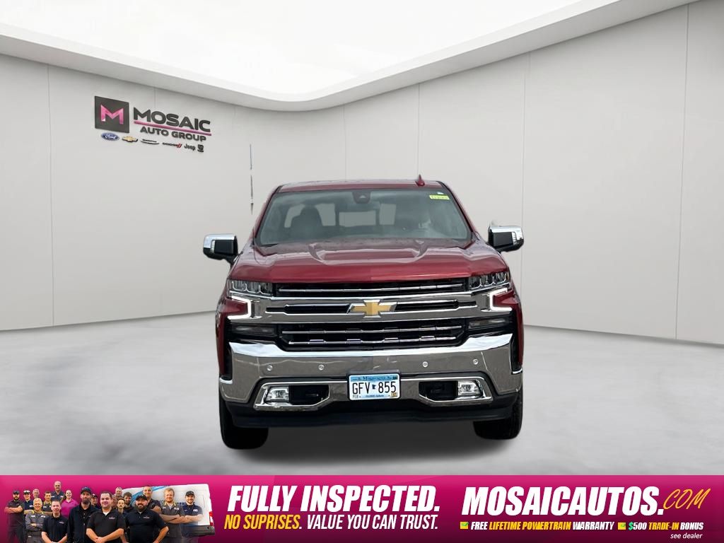 Used 2021 Chevrolet Silverado 1500 LTZ with VIN 3GCUYGED6MG268924 for sale in Zumbrota, Minnesota