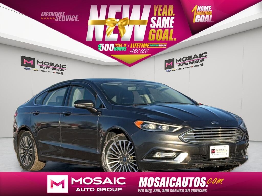 Used 2017 Ford Fusion SE Sedan
