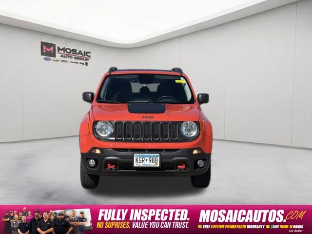 Used 2017 Jeep Renegade Trailhawk with VIN ZACCJBCB5HPE57668 for sale in Zumbrota, Minnesota