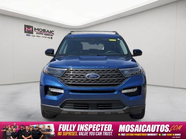 Used 2022 Ford Explorer XLT with VIN 1FMSK8DH3NGC49632 for sale in Zumbrota, Minnesota
