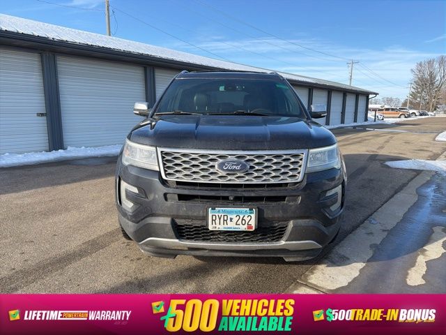 Used 2017 Ford Explorer Platinum with VIN 1FM5K8HT0HGA67662 for sale in Zumbrota, Minnesota