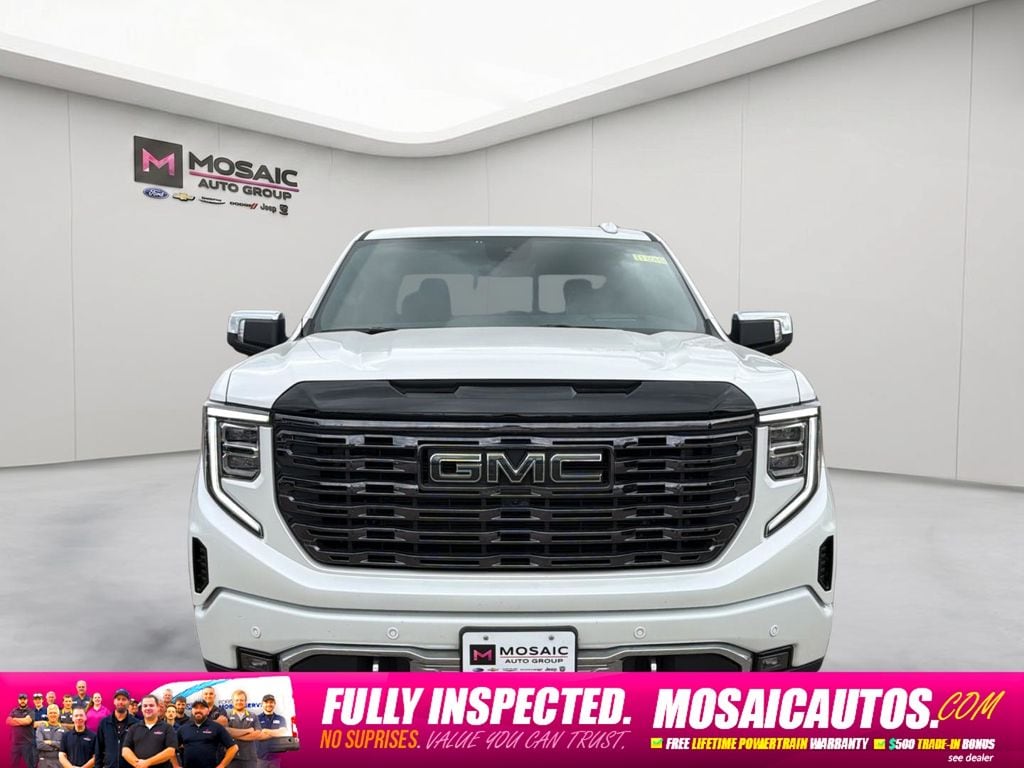 Used 2025 GMC Sierra 1500 Denali Ultimate with VIN 1GTUUHEL9SZ194520 for sale in Zumbrota, Minnesota