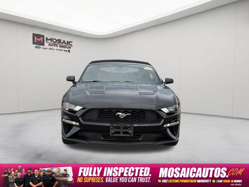 Used 2020 Ford Mustang EcoBoost Premium with VIN 1FATP8UH3L5137602 for sale in Zumbrota, Minnesota