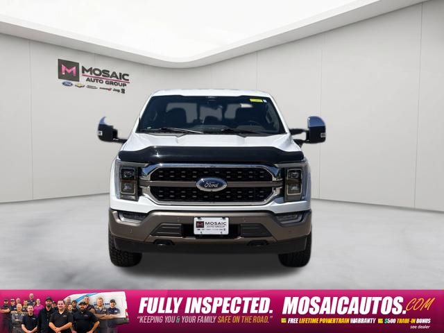 Used 2022 Ford F-150 King Ranch with VIN 1FTFW1E81NFB55951 for sale in Zumbrota, Minnesota