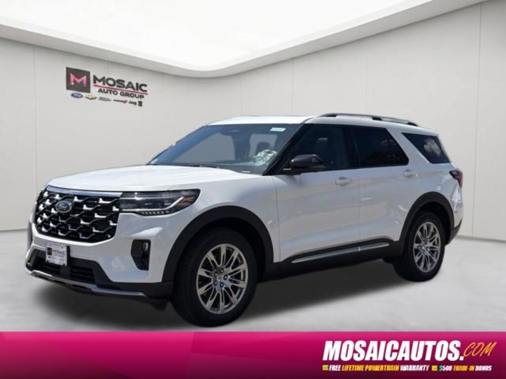 New 2026 Ford Explorer Platinum SUV