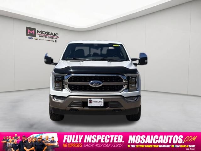 Used 2022 Ford F-150 King Ranch with VIN 1FTFW1E81NFB55951 for sale in Zumbrota, Minnesota