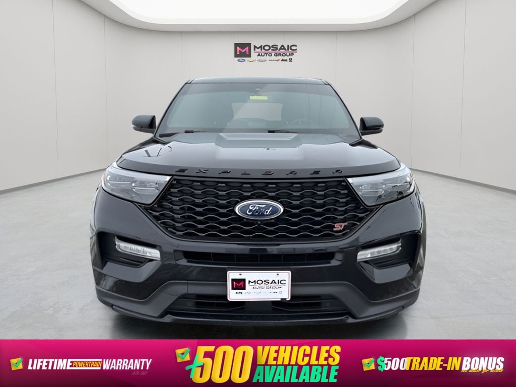 Used 2021 Ford Explorer ST with VIN 1FM5K8GC1MGB62498 for sale in Zumbrota, Minnesota
