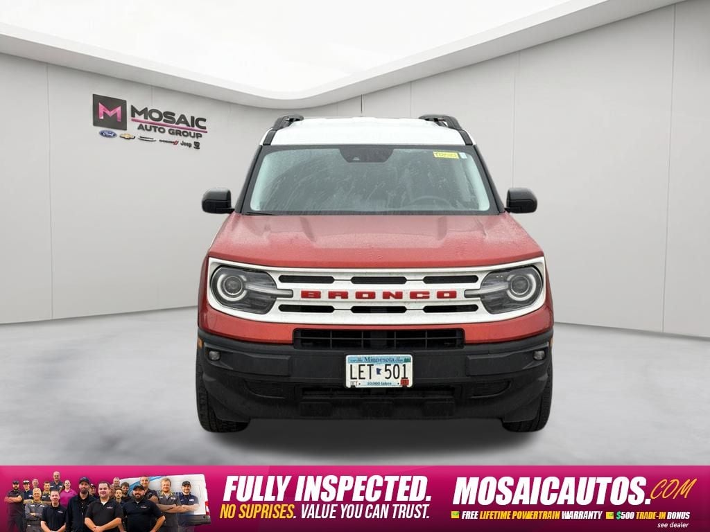 Used 2023 Ford Bronco Sport Heritage with VIN 3FMCR9G6XPRD66913 for sale in Zumbrota, Minnesota
