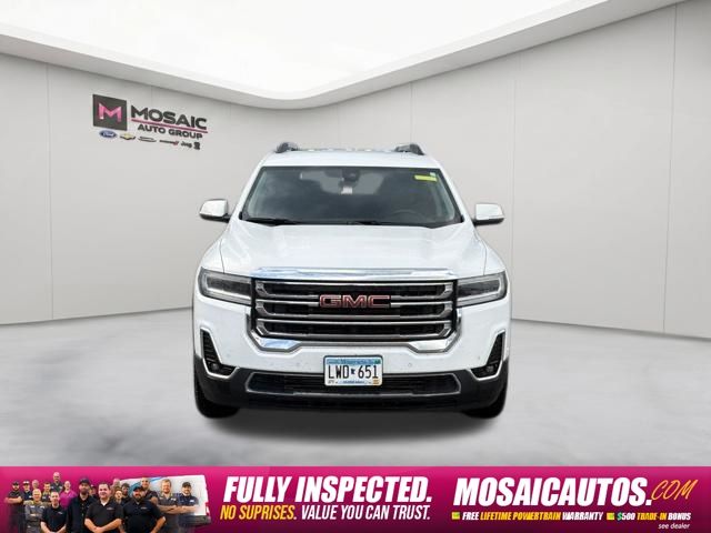 Used 2023 GMC Acadia SLT with VIN 1GKKNUL42PZ189115 for sale in Zumbrota, Minnesota