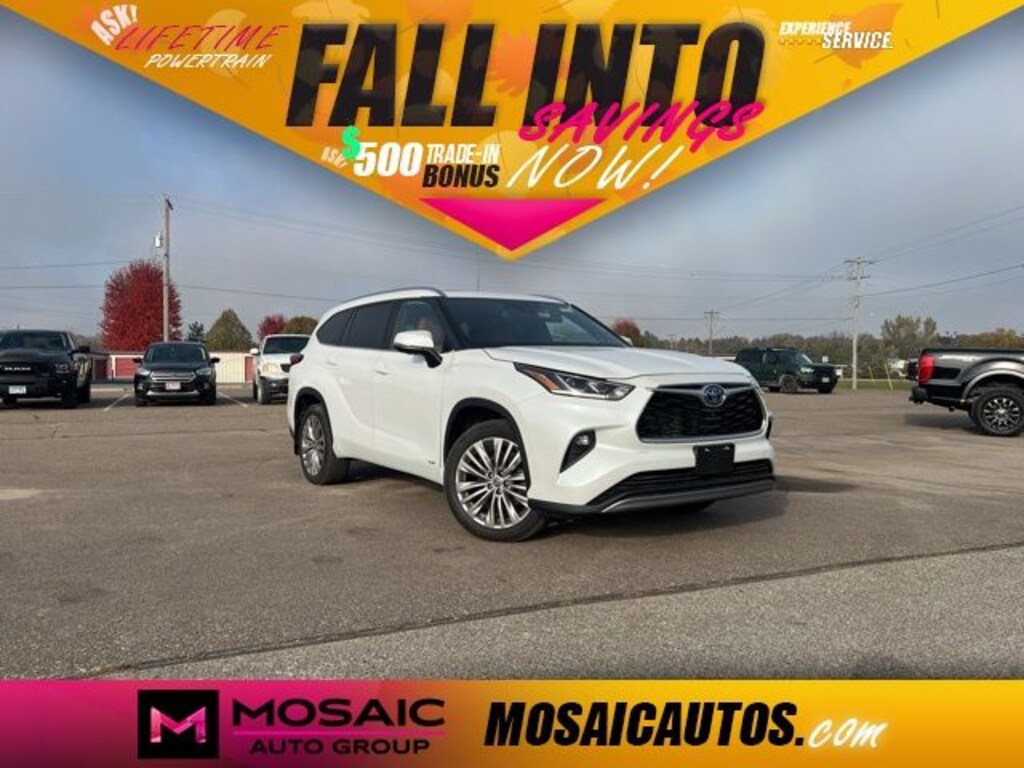 Used 2023 Toyota Highlander Hybrid Platinum SUV