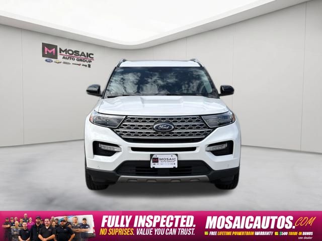 Used 2021 Ford Explorer Limited with VIN 1FMSK8FH3MGB32628 for sale in Zumbrota, Minnesota
