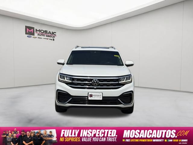 Used 2023 Volkswagen Atlas SEL Premium R-Line with VIN 1V2FR2CA6PC557258 for sale in Zumbrota, Minnesota