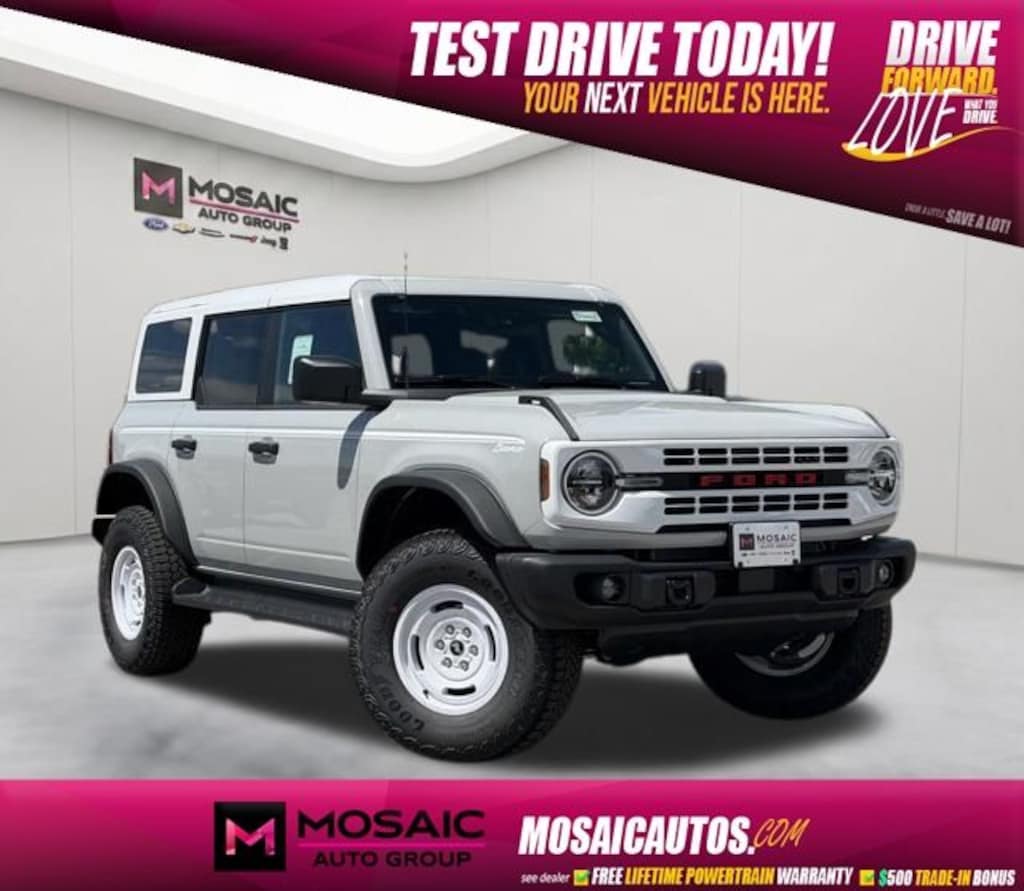 New 2026 Ford Bronco Heritage Edition SUV