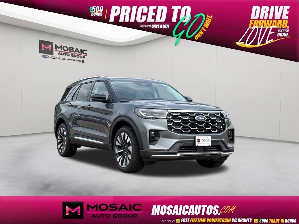 New 2026 Ford Explorer Platinum SUV