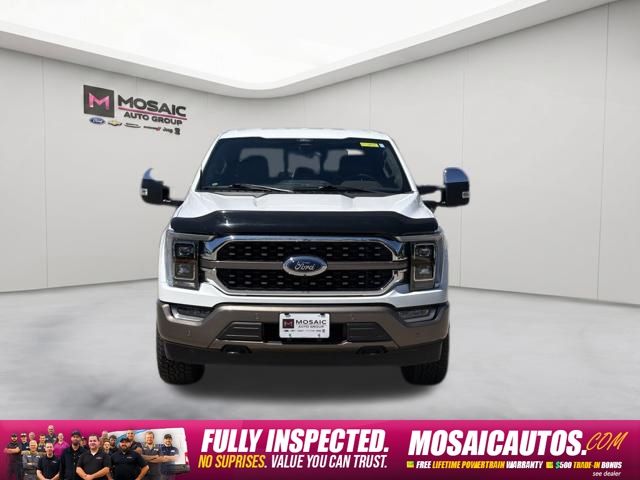 Used 2022 Ford F-150 King Ranch with VIN 1FTFW1E81NFB55951 for sale in Zumbrota, Minnesota