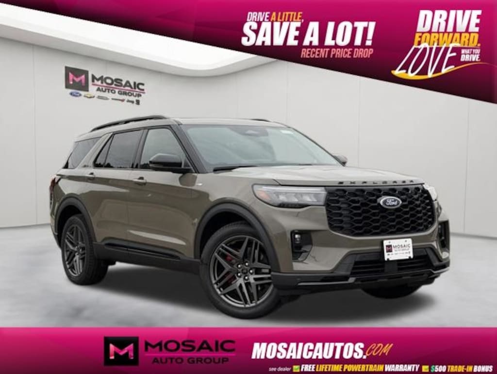 New 2026 Ford Explorer ST-Line SUV