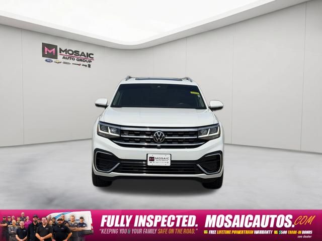 Used 2023 Volkswagen Atlas SEL Premium R-Line with VIN 1V2FR2CA6PC557258 for sale in Zumbrota, Minnesota
