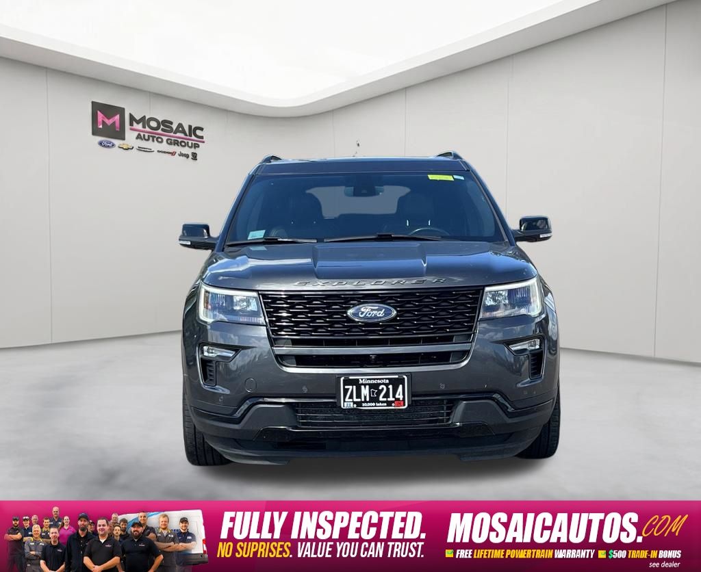 Used 2019 Ford Explorer Sport with VIN 1FM5K8GT6KGB08417 for sale in Zumbrota, Minnesota