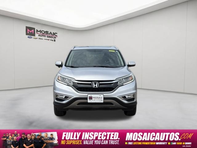 Used 2016 Honda CR-V EX-L with VIN 2HKRM4H75GH703322 for sale in Zumbrota, Minnesota