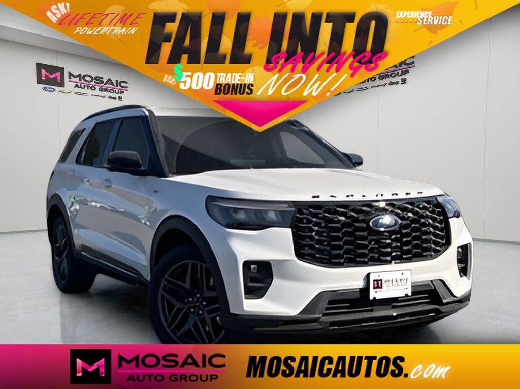 New 2025 Ford Explorer ST-Line SUV