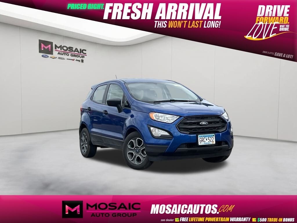 Used 2021 Ford EcoSport S SUV