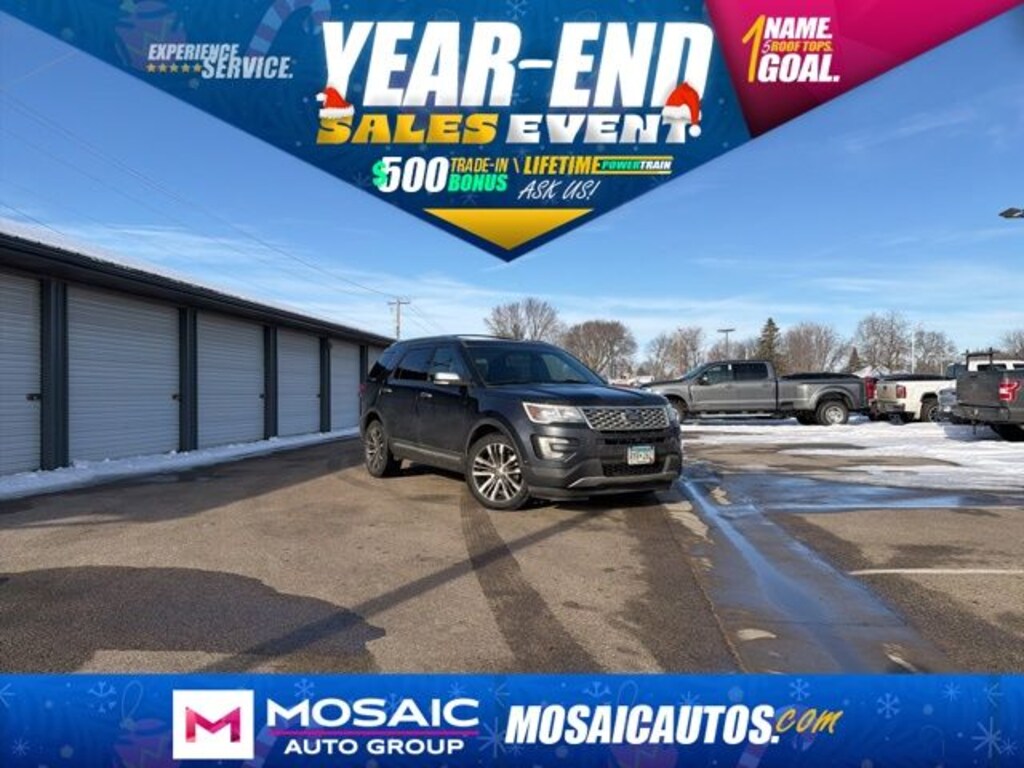 Used 2017 Ford Explorer Platinum SUV