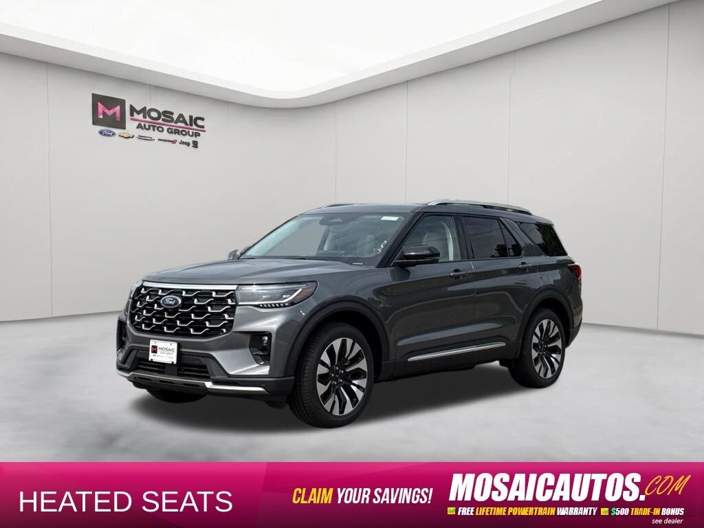 New 2026 Ford Explorer Platinum SUV