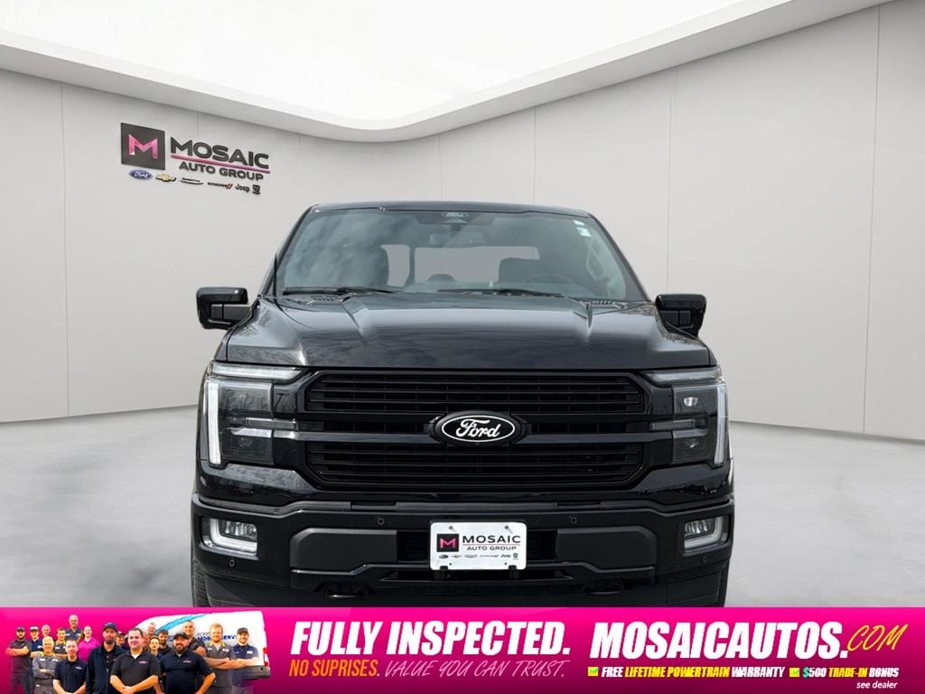 Used 2025 Ford F-150 Platinum with VIN 1FTFW7L87SFA04520 for sale in Zumbrota, Minnesota