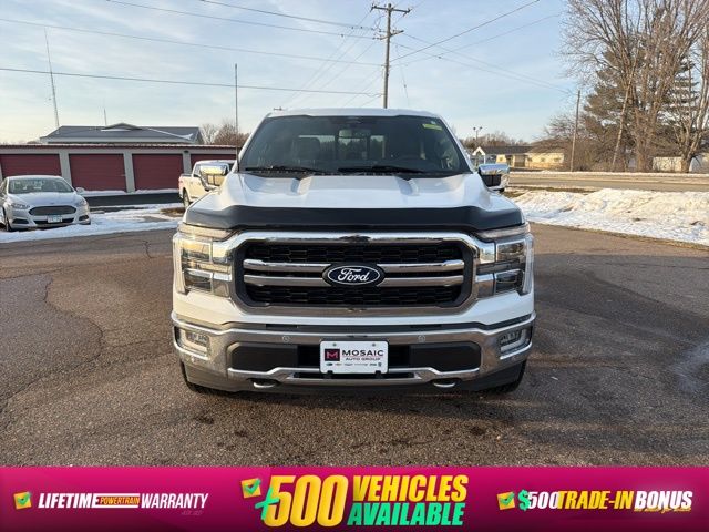 Used 2024 Ford F-150 Lariat with VIN 1FTFW5L82RFB77313 for sale in Zumbrota, Minnesota