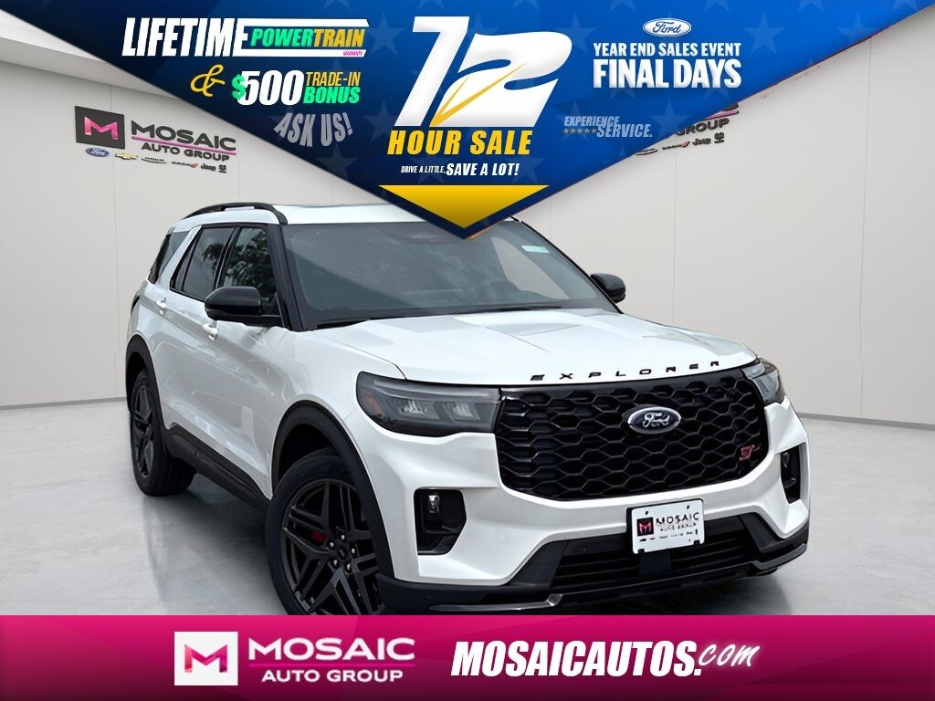 New 2025 Ford Explorer ST SUV