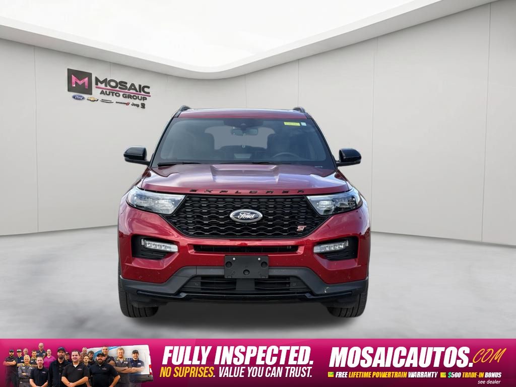 Used 2024 Ford Explorer ST with VIN 1FM5K8GC1RGA15248 for sale in Zumbrota, Minnesota