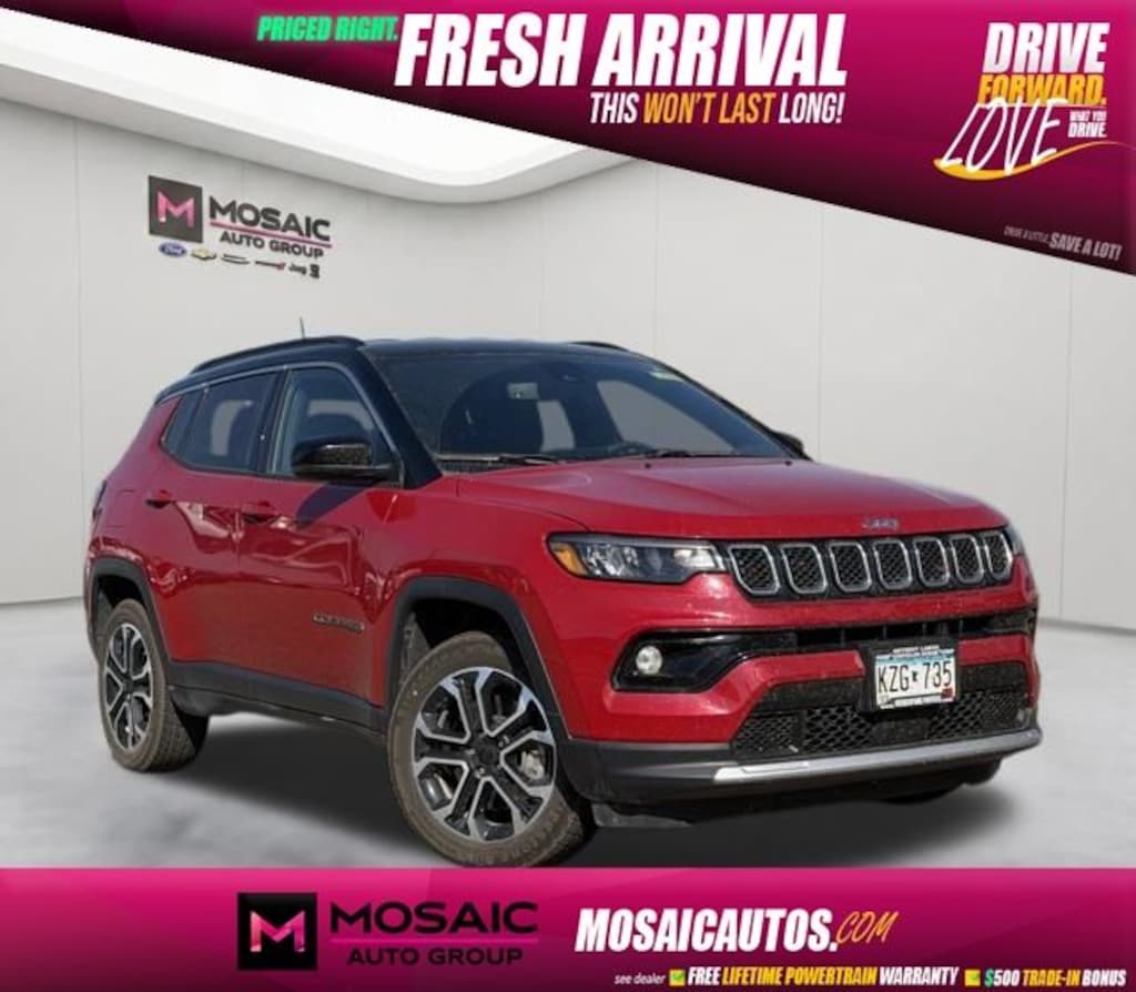 Used 2023 Jeep Compass Limited SUV