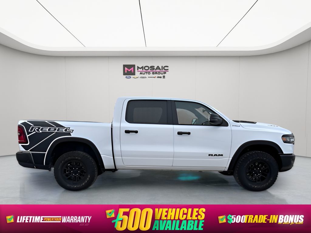 Used 2025 RAM Ram 1500 Rebel with VIN 1C6SRFLP2SN545737 for sale in Zumbrota, Minnesota