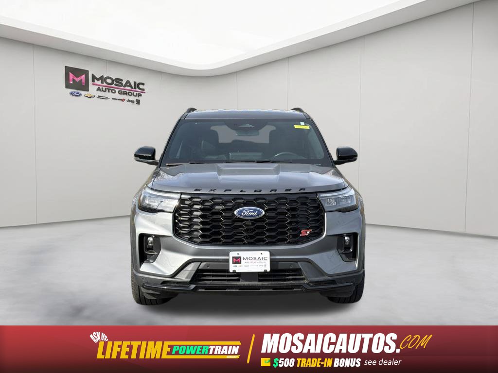 Used 2025 Ford Explorer ST with VIN 1FMWK8GC4SGB18805 for sale in Zumbrota, Minnesota